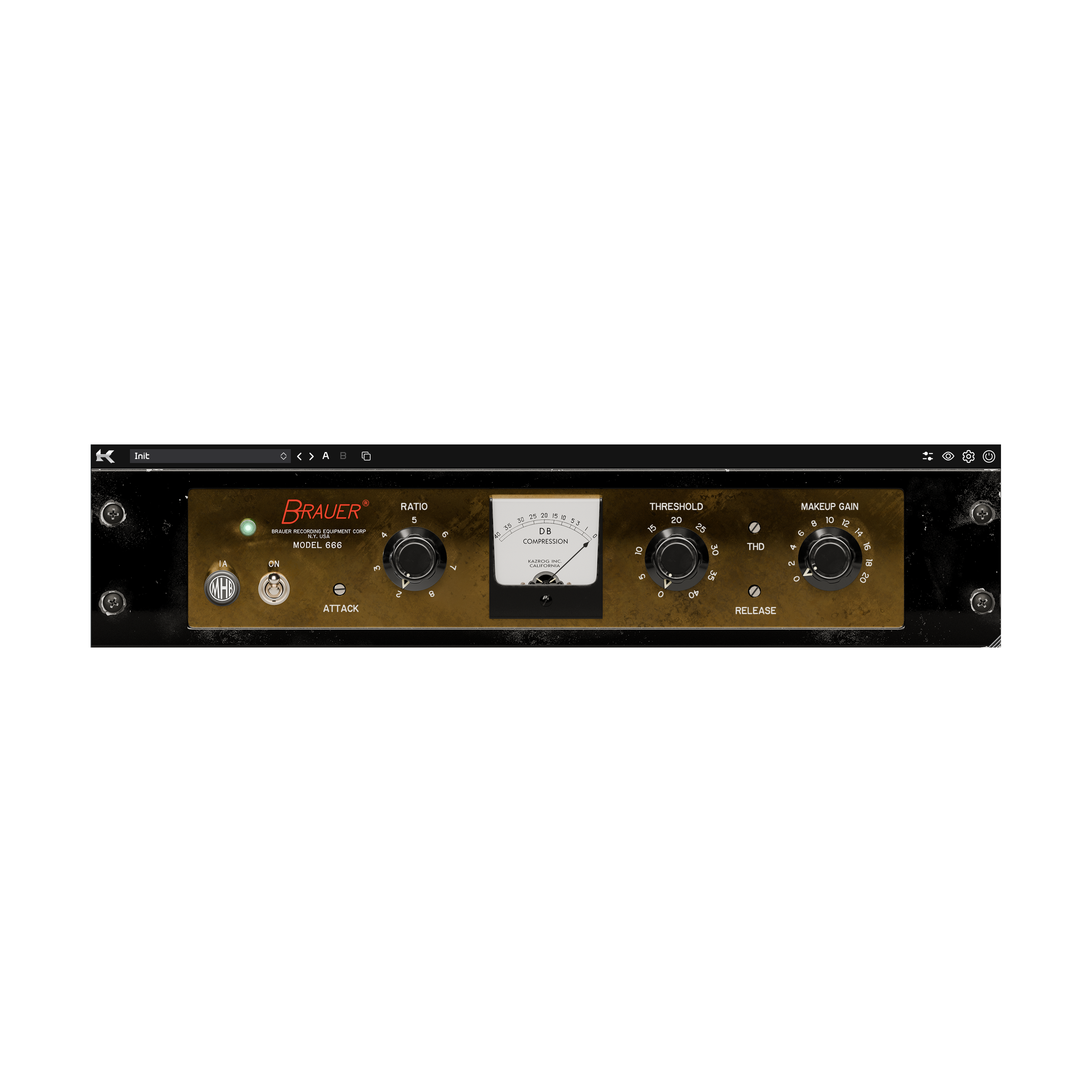 MHB Red - Michael Brauer's Fairchild 666 Compressor Plugin – Kazrog