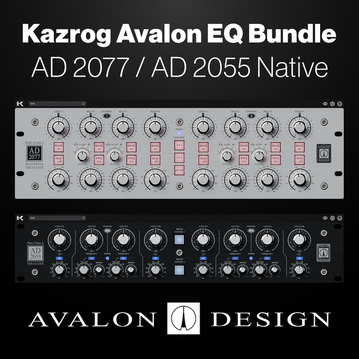 PRESS RELEASE: AVALON AD2077 / AD2055 NATIVE PLUGINS