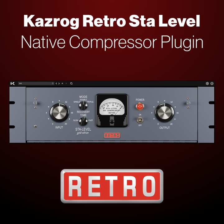 PRESS RELEASE: RETRO STA-LEVEL NATIVE PLUGIN