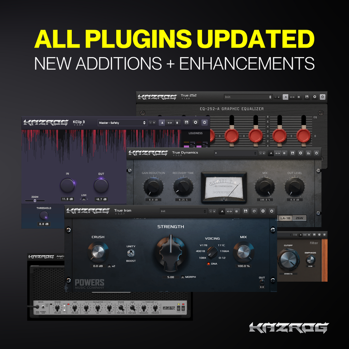All Kazrog plugins updated - free updates for existing owners