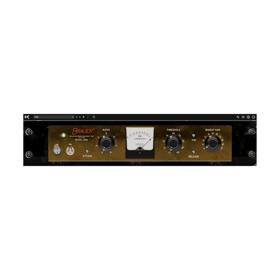 MHB Red - Michael Brauer's Fairchild 666 Compressor Plugin – Kazrog